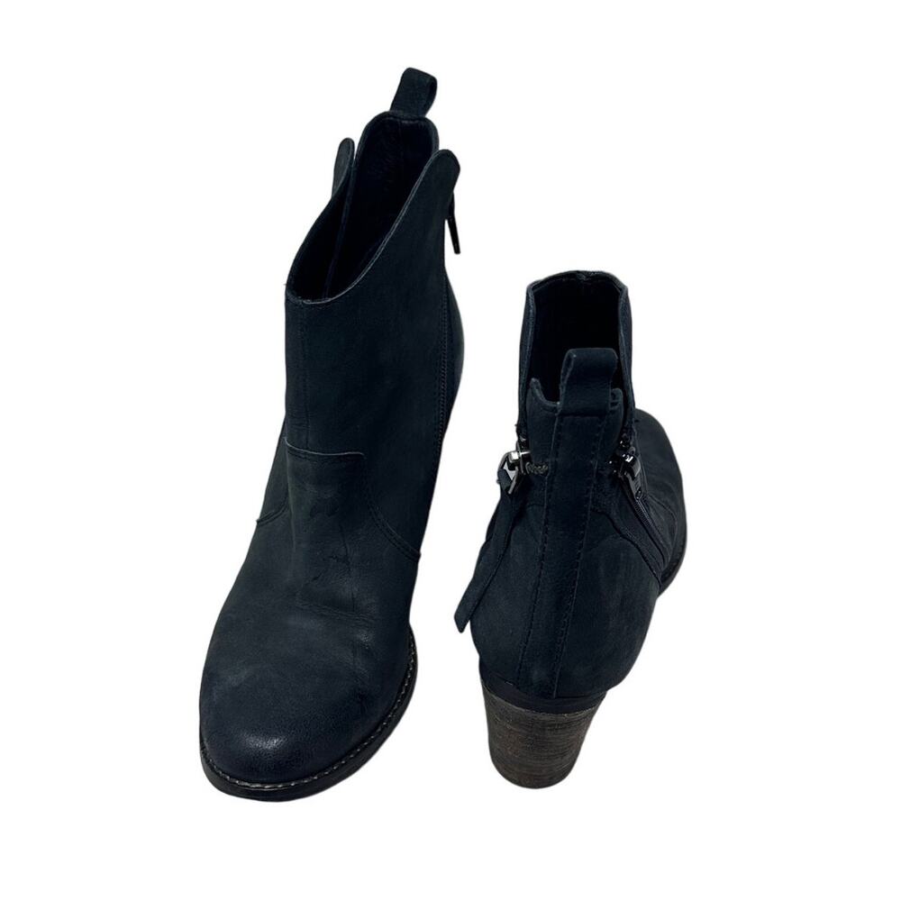 Rebels Leather booties size 9 black/gray - Picture 3 of 9